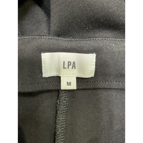 Lpa High Waist Belted Black Rayon Legging Size M - Picture 4 of 5